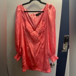 Bardot Pink Mini Dress - size M / 8